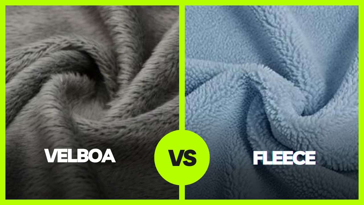 Velboa vs Fleece Fabric