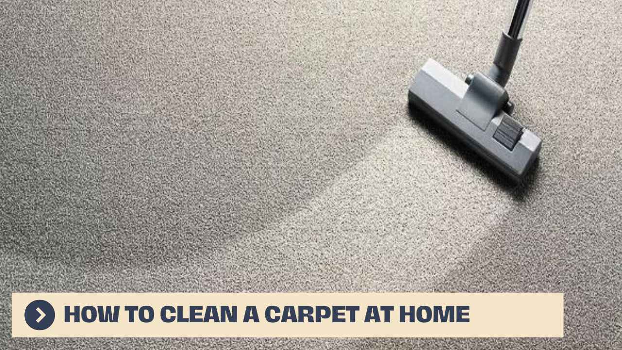 How to Clean a Carpet at Home